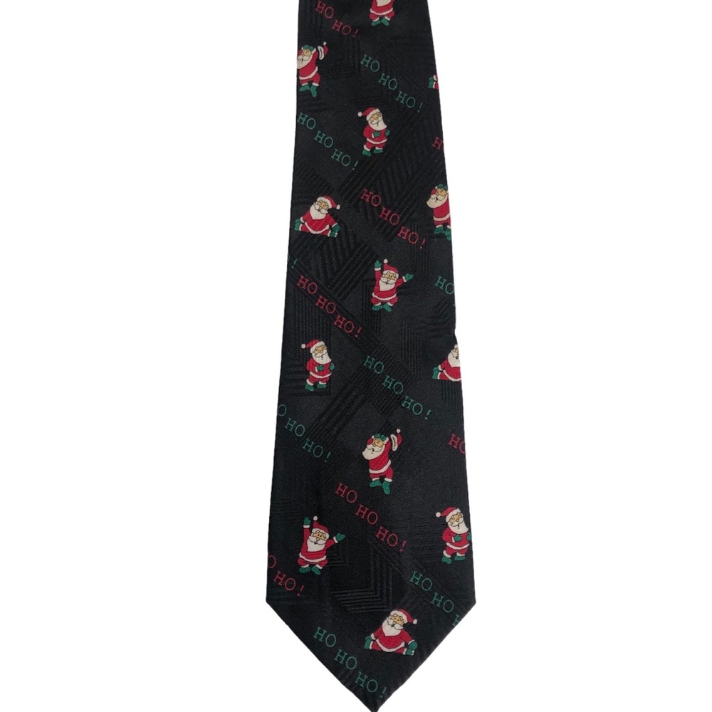Vintage Daland Designs Santa polyester neck tie